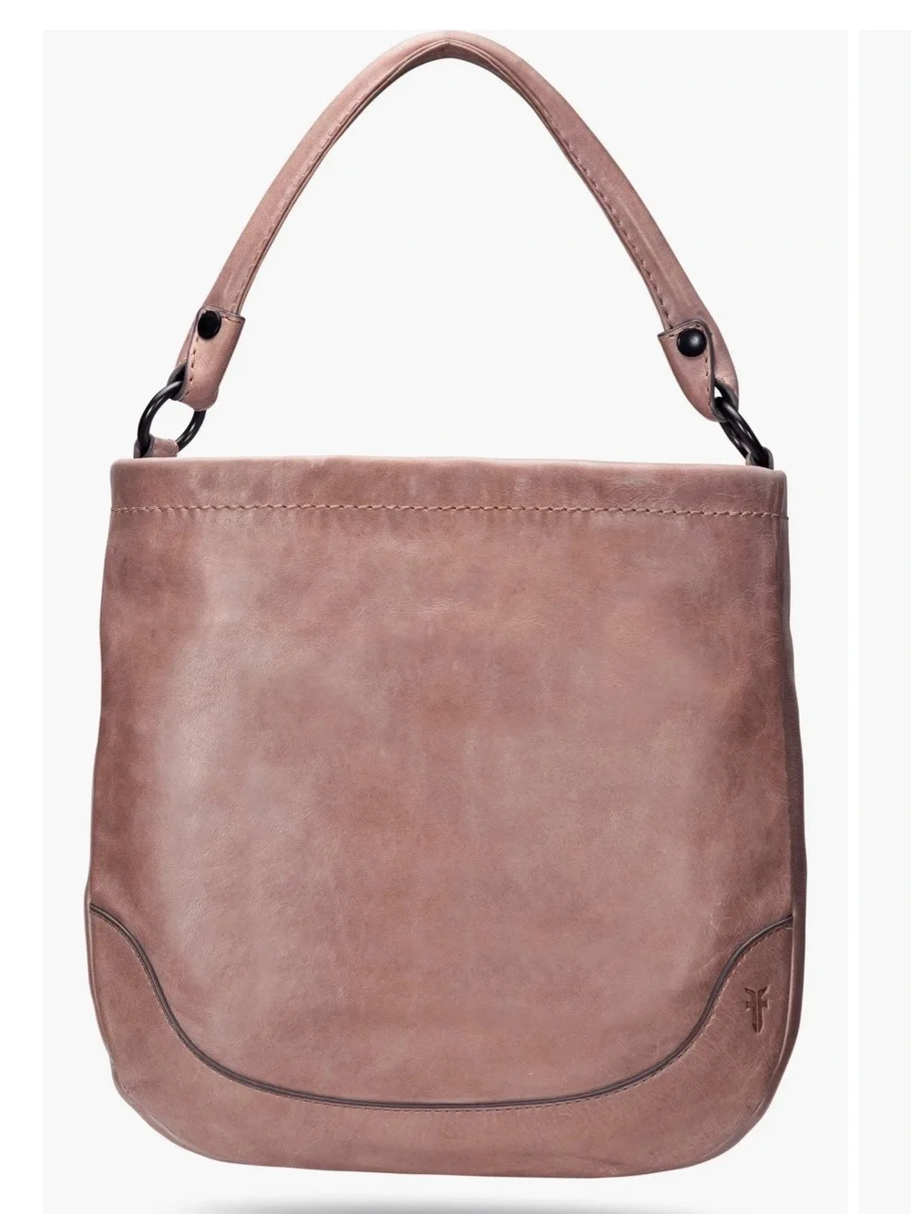 Frye Melissa Hobo Leather Bag In Color Mushroom
